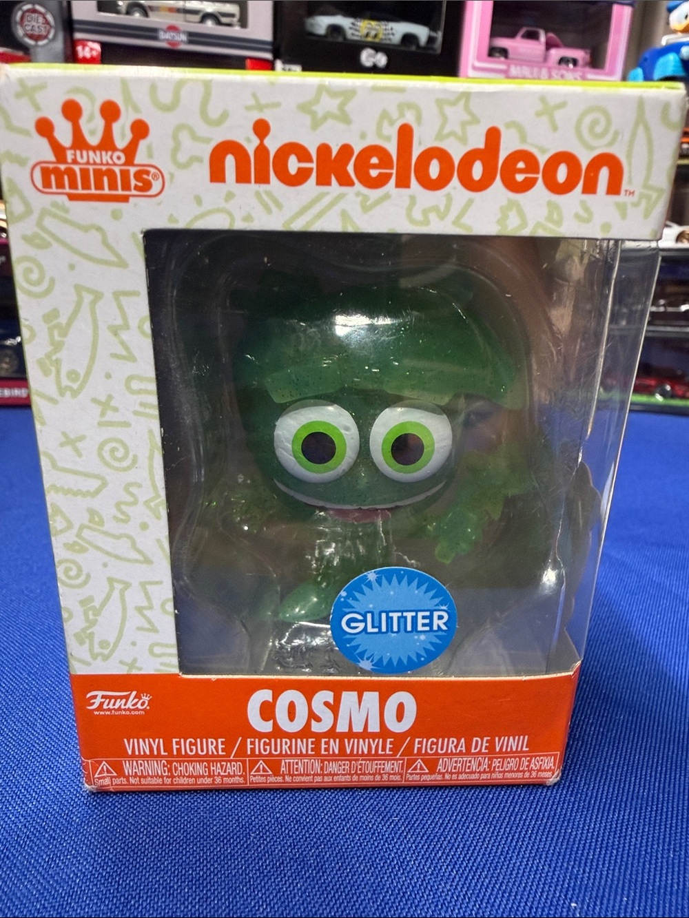 Funko Cosmo Glitter Green Vinyl Nickelodeon Figure
